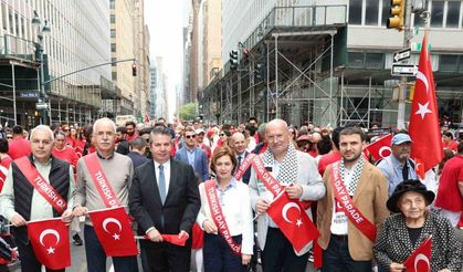 Ato Başkanı Baran, 41. Geleneksel New York Türk Günü Yürüyüşü’ne katıldı