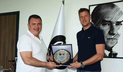 Göztepe Sportif Direktörü Ivan Mance’den Manisa FK’ya ziyaret