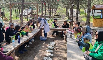 Pursaklar’ın endemik vadisi neşe dolu eğitim dolu