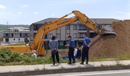 Sakarya’da inşaat kazısı esnasında elleri ve ayakları bağlı ceset bulundu
