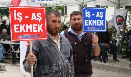 Van’da işten çıkarılan işçilerin oturma eylemi devam ediyor